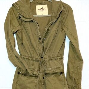 Hollister Tie Waist Utility Jacket